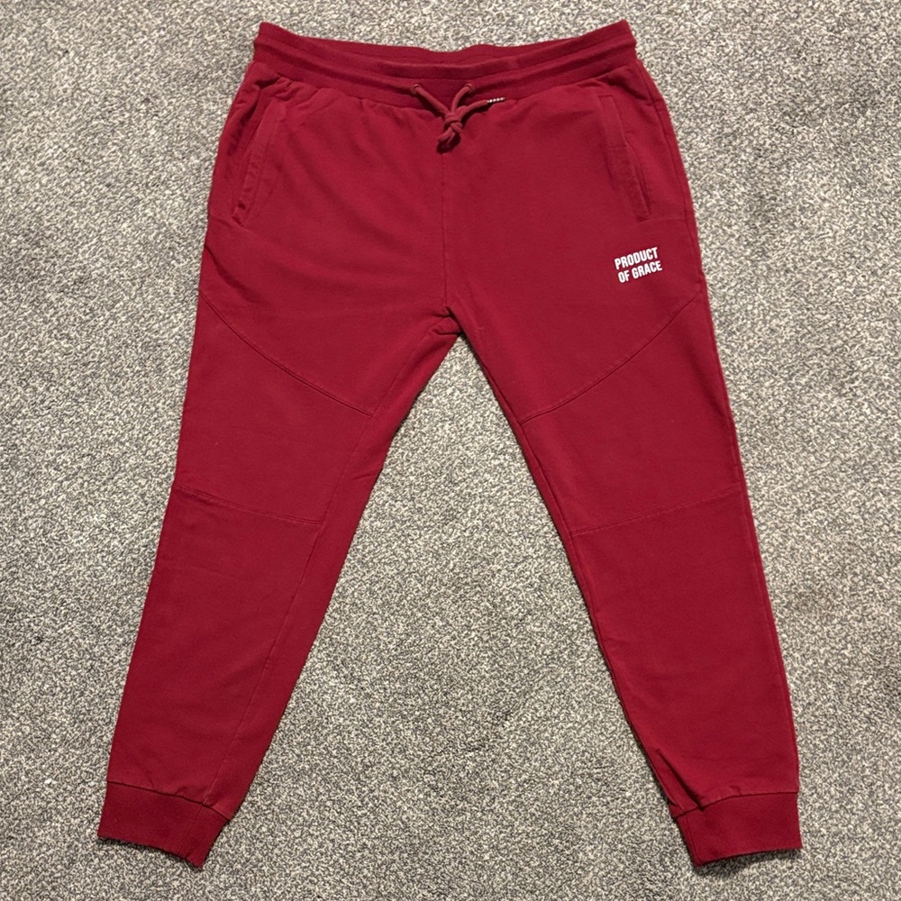 AOH Primo Maroon Jogger Sweatpants